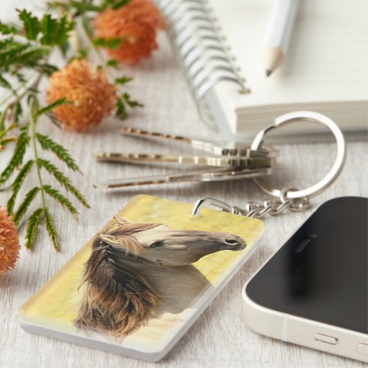 Reitprofil Schlüsselanhänger (Vorderseite rechts)