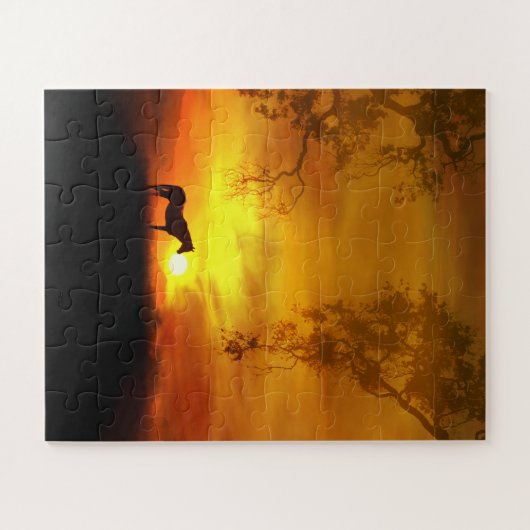 Reitpuzzle Puzzle (Horizontal)