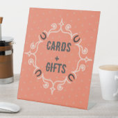 Reitrahmen Lucky Horseshoe Muster Sockelschild (In Situ)