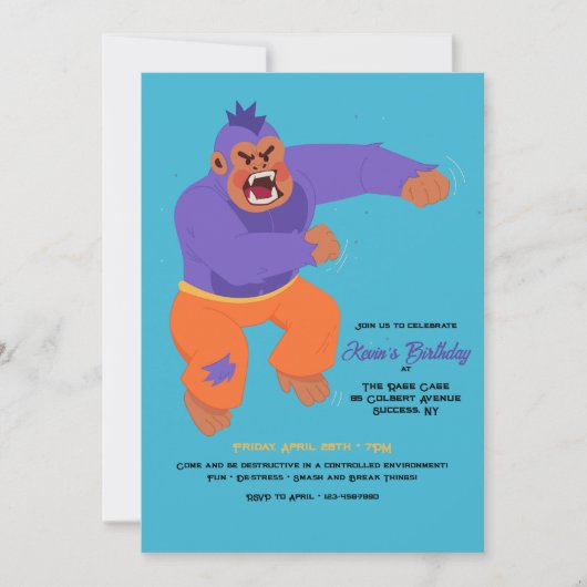 Reitraum Einladung (Vorderseite)