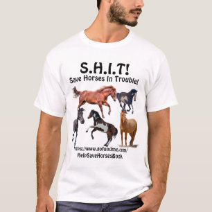 Reitrettung S.H.I.T. - Gerettet Pferde im T-Shirt