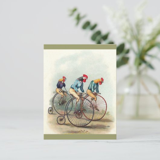 Reitroster Postkarte (Stehend Vorderseite)