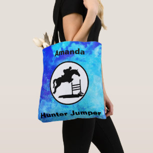 Reitschiff Jumper Watercolor Reitpferd Beutel Tasche