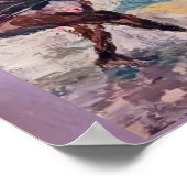 Reitschmuckmalerei im Renaissancestil Poster (Ecke)