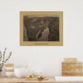 Reitschuh Canyon, Green River, 1872 Poster (Küche)