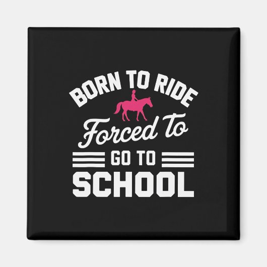 Reitschule Girl Magnet (Vorne)