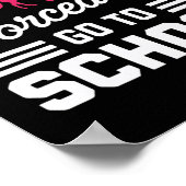 Reitschule Girl Poster (Ecke)