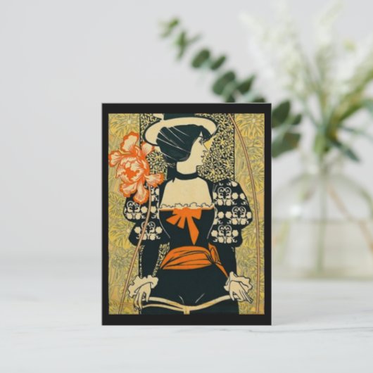 Reitschule Postkarte (Stehend Vorderseite)