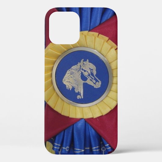 Reitshow Rosette Case-Mate iPhone Case (Rückseite)