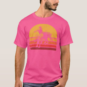 Reitsport Buckelndes Pferd Bronc Riding T-Shirt