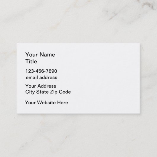 Reitsport-Dienstleistungen - Geschäftskarten für P Visitenkarte (Rückseite)