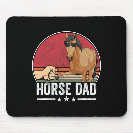 Reitsport Eigentümer Outfit Reitpferd Reitpferde Mousepad (Vorne)