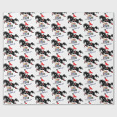 Reitsport Geschenkpapier (Flach)