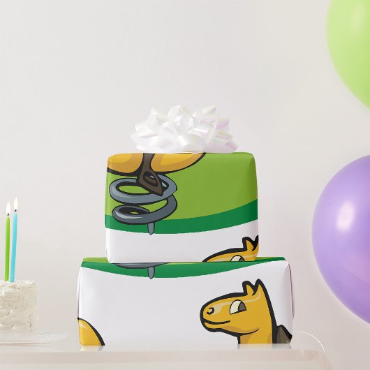 Reitsport Geschenkpapier