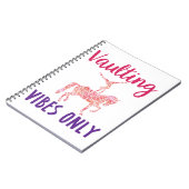 Reitsport Gymnastik Akrobatik Notizblock (Linke Seite)