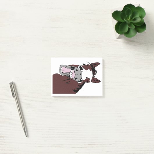 Reitsport Kunst Post-it Klebezettel (Büro)