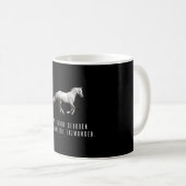 Reitsport Liebe Herzschlag Reiten Kaffeetasse (VorderseiteRechts)
