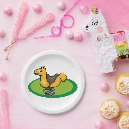 Reitsport Pappteller (Party)