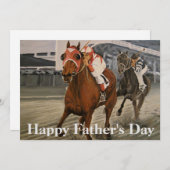 Reitsport Pferderennen (Vorne/Hinten)