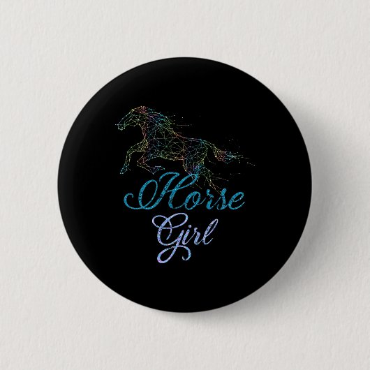 Reitsport Reiten Button (Vorderseite)