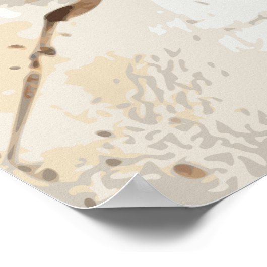 Reitsport Reiten Poster (Ecke)