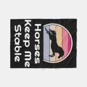 Reitsport Reitpferde Behalt Me S Fleecedecke (Vorderseite (Horizontal))