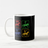 Reitsport Reitpferde Dressa Kaffeetasse (Links)