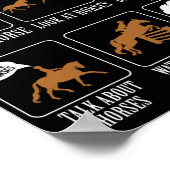 Reitsport Reitsport Dinge, die ich in meinem Poster (Ecke)