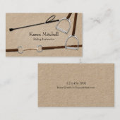 Reitsport Reitsport Premium Reitsport Visitenkarte (Vorne/Hinten)