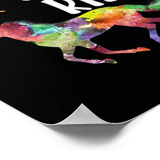 Reitsport Reitsport Sommerferien Poster (Ecke)