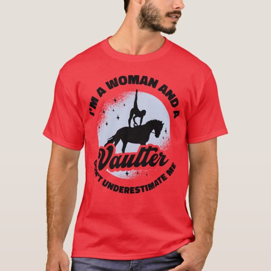 Reitsport Reitsport Vaulter Reiten T-Shirt (Vorderseite)