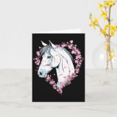 Reitsport Reitstall Blossom Karte (Gelbe Blume)