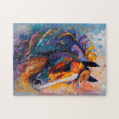 Reitsport Reitstall Puzzle (Horizontal)