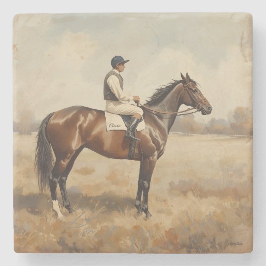 Reitsport steinuntersetzer (Vorderseite)