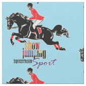 Reitsport Stoff (Nahaufnahme)