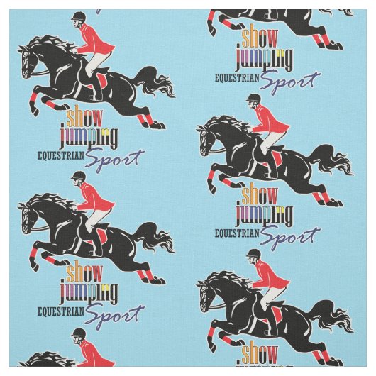 Reitsport Stoff (Muster)