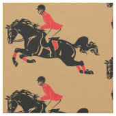 Reitsport Stoff (Nahaufnahme)