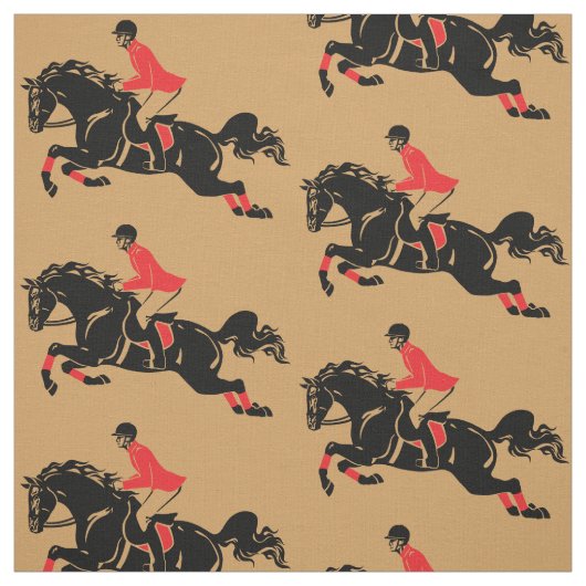 Reitsport Stoff (Muster)
