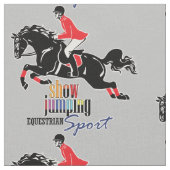 Reitsport Stoff (Nahaufnahme)