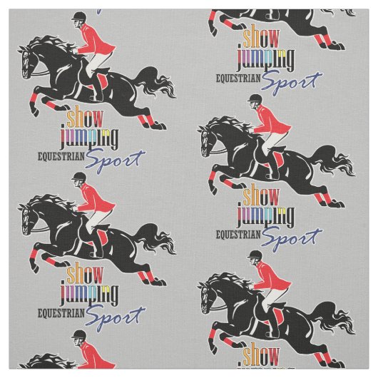 Reitsport Stoff (Muster)