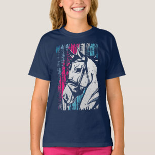 Reitsport - Vintage Pferd - Pferdereiten T-Shirt
