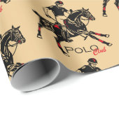 Reitsportclub Geschenkpapier (Rolleneckpunkt)