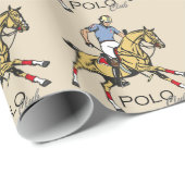 Reitsportclub Geschenkpapier (Rolleneckpunkt)