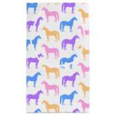 Reitsportler Kleine Geschenktüte (Rückseite)