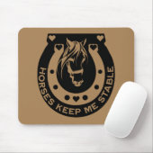 Reitsportler Mousepad (Mit Mouse)