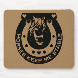 Reitsportler Mousepad