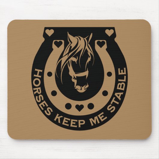 Reitsportler Mousepad (Vorne)