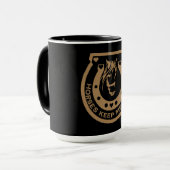 Reitsportler Tasse (Vorderseite Links)