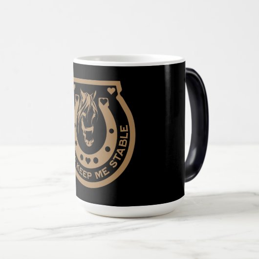 Reitsportler Verwandlungstasse (VorderseiteRechts)