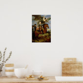 Reitsportrait von Philip V Poster (Küche)
